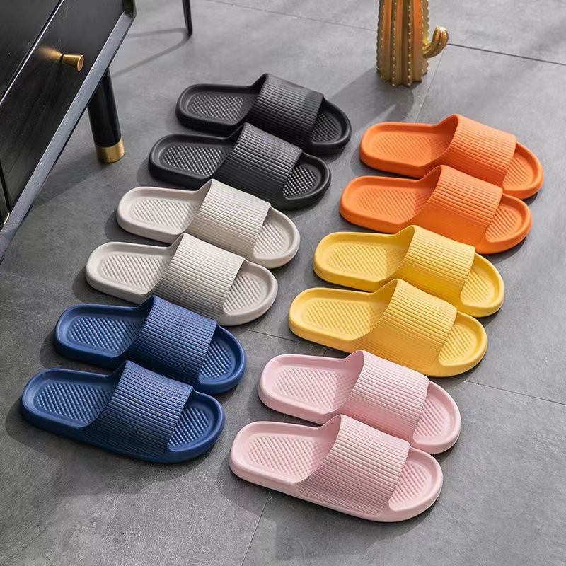 Bathroom slippers men's indoor home Bath non-slip silent home eva slippers women's summer