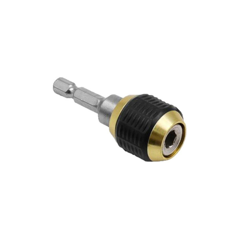 Hexagon handle quick change Chuck big head pop-up batch head connecting rod quick converter with bounce self-locking adapter