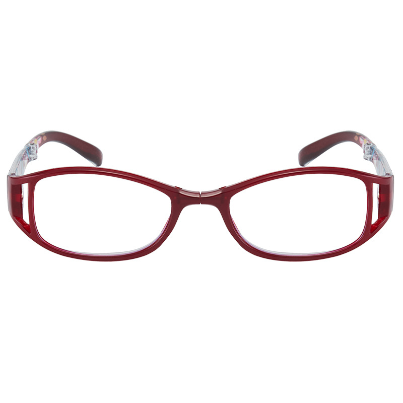 Presbyopia Glasses Women's Anti-blue Light Anti-fatigue Fashion Ultra-light HD Folding Old Light Elegant and Comfortable for Middle-aged and Elderly