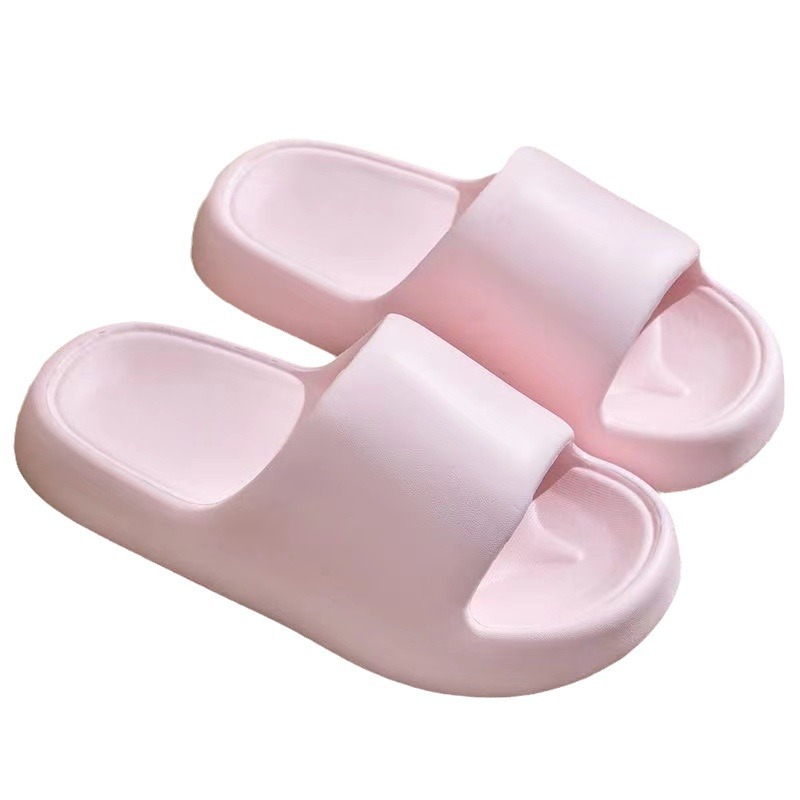 One-piece delivery slippers for women Summer new bathroom Bath home indoor men's slippers non-slip thick bottom soft bottom men