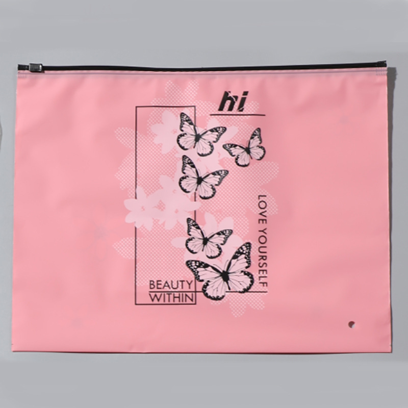 New color EVE packaging bag all kinds of zipper bag printing fashion trendy storage bag manufacturer