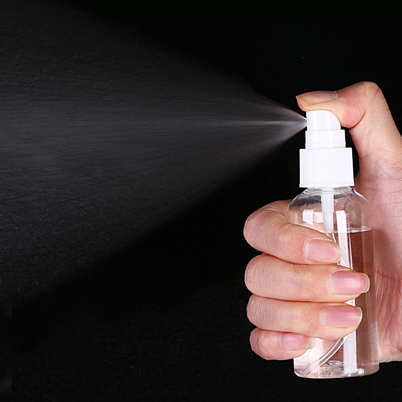 Wholesale 30ml50ml100ml ml transparent spray bottle pet plastic bottle small watering can alcohol spray sub-pack