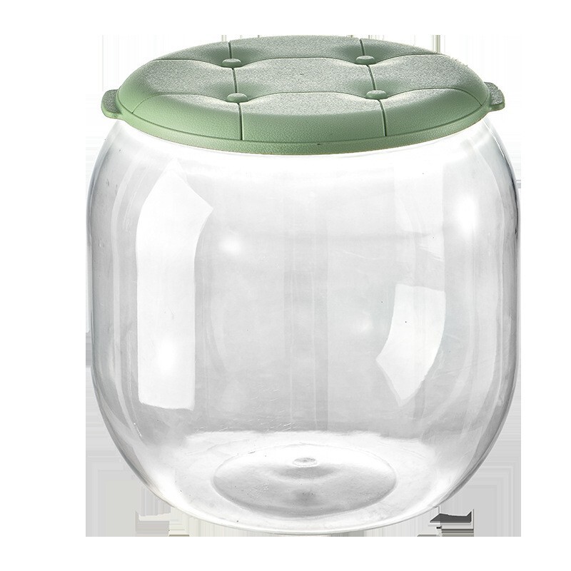メーカー卸売りプラスチック透明円形収納腰掛け積み木ぬいぐるみ収納ケース靴を履き替えて収納する|undefined