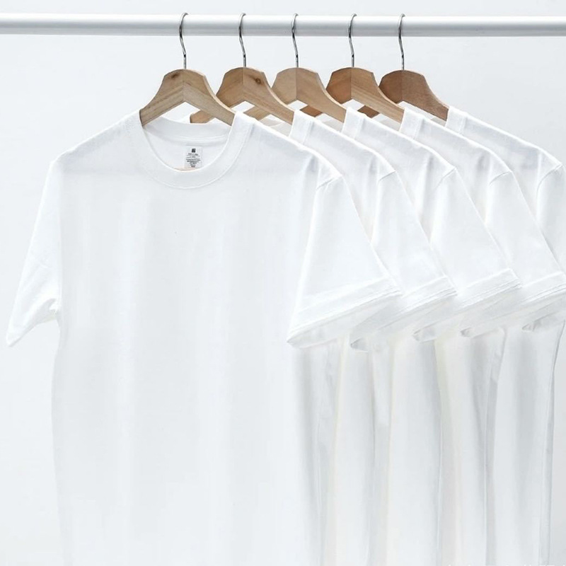 In stock Summer new Korean style 180g solid color round neck men's and women's cotton short-sleeved T-shirt loose T-shirt advertising shirt