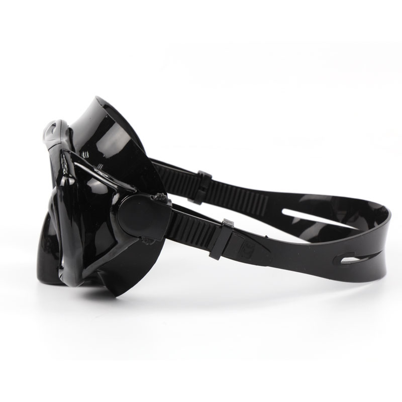 Diving Goggles Silicone Deep Scuba Snorkeling Mirror Tempered Glass Factory Outlet Adult Free Scuba Scuba Silicone Mirror Equipment
