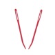 Red curved needle