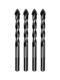 Supply multi-function Triangle drill Wall ceramic drill tile overlord drill twist glass hole opener set