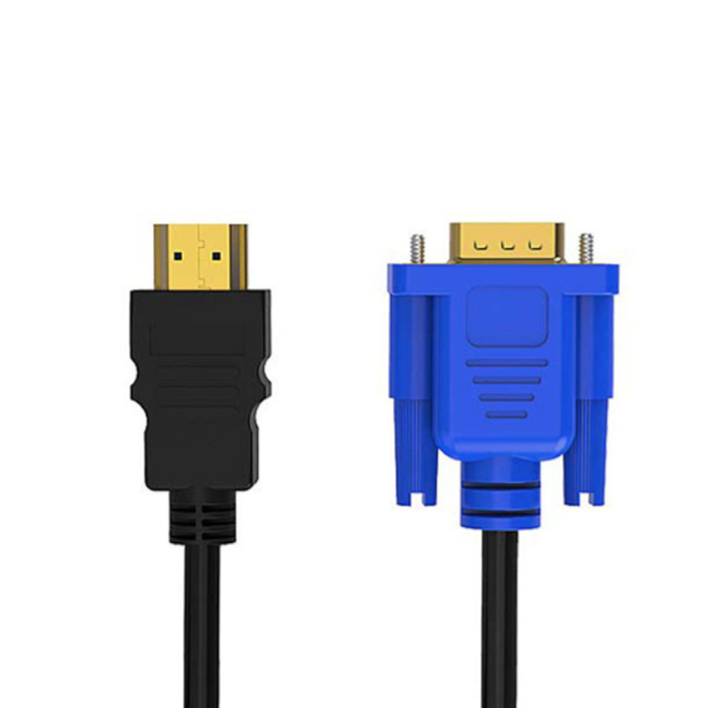 HDMI TO VGA HD conversion cable HDMI TO VGA player DVD connected TO TV cable no net no loop