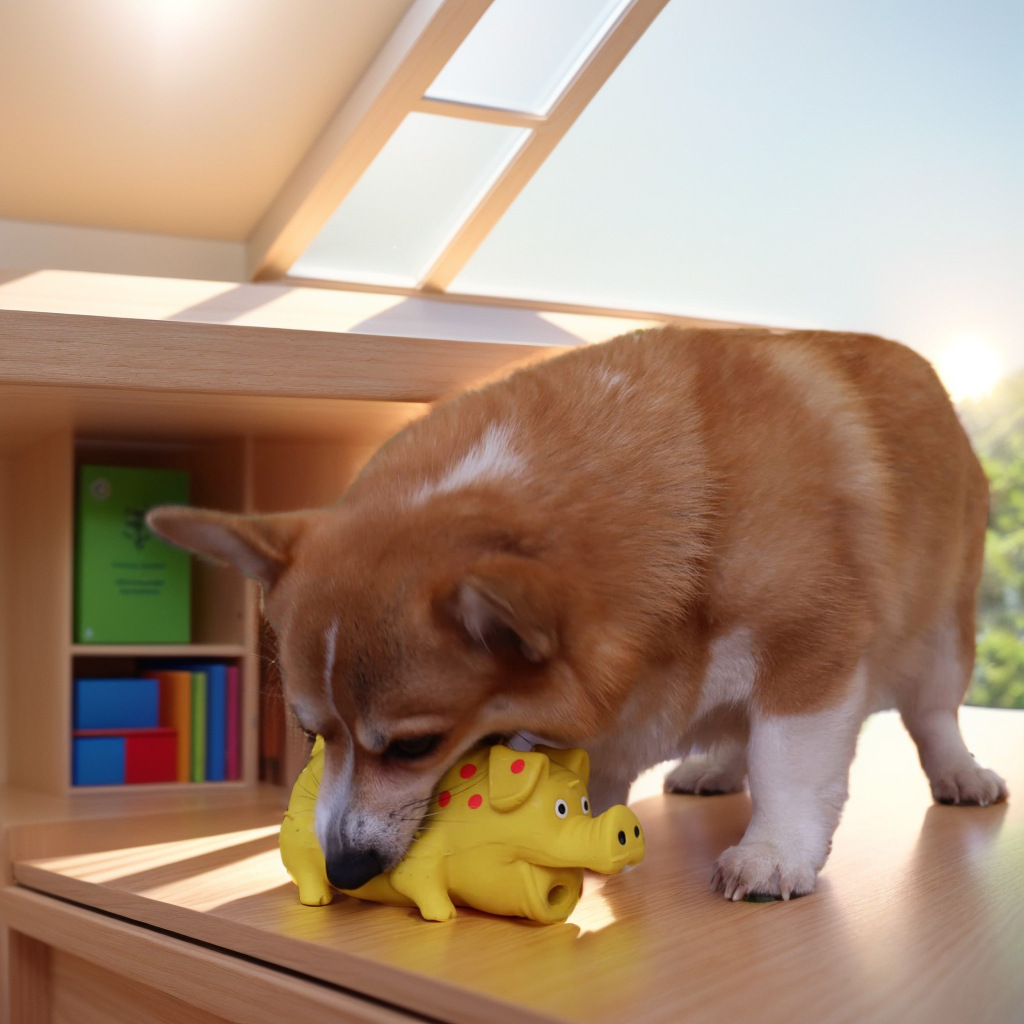 Amazon Cross-border Explosions Dog Toys Latex Spotted Pigs Vagate Pigs and Dogs Chewing Vocal Products Pet Toys