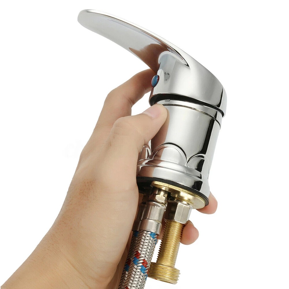 Cross-border shampoo bed shower hairdressing barber shop hot and cold mixing valve salon bathtub faucet switch hair salon nozzle