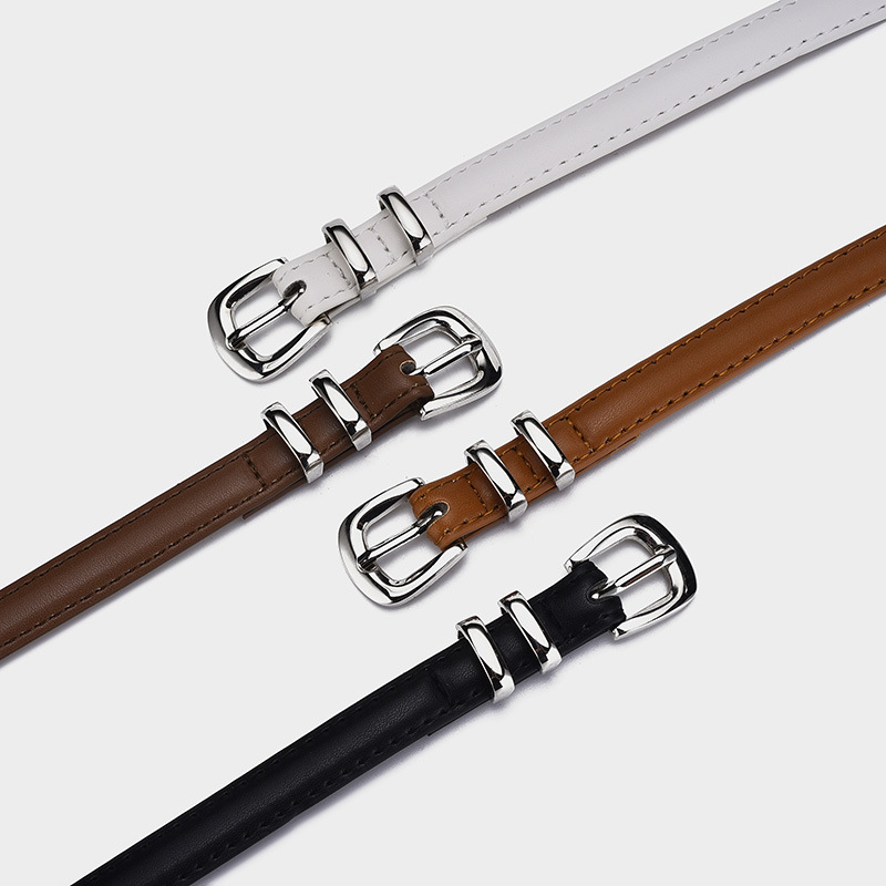 Ladies belt - High-level sense, for decoration, suitable for students and youths, thin jeans belt