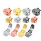 Source factory hardware shoe clip buckle various styles shoe buckle shoe flower buckle stainless steel stamping parts