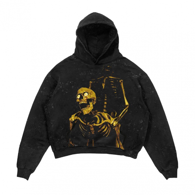 Cross-border Halloween New Women's Street Fashion Harajuku Style Casual All-match 3D Printed Pullover Hoodie