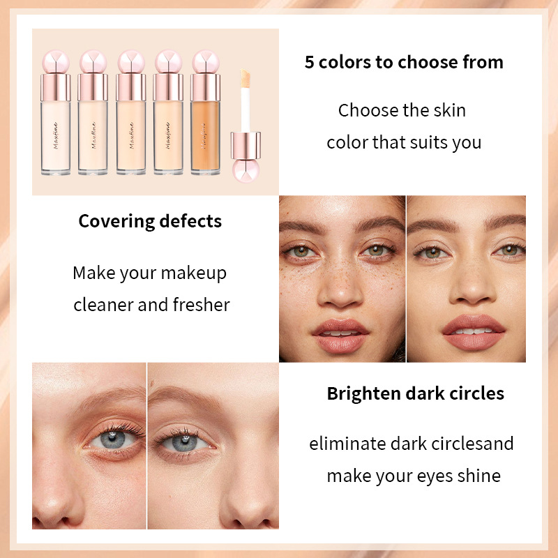 makeup MAXFINE liquid foundation wholesale concealer lasting no makeup waterproof