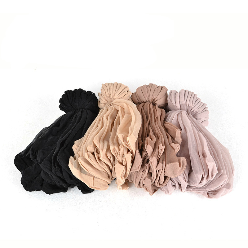 Silk stockings women's short thin spring and summer socks women's short socks black flesh color short tube Crystal socks women's transparent foreign trade