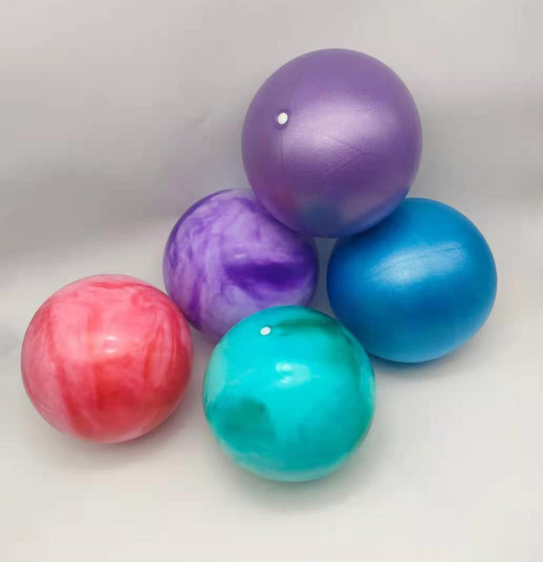 15-25cmプラティ小球麦管球ヨガトレーニングボール雲彩球ヨガ補助器ミニヒップボール|undefined
