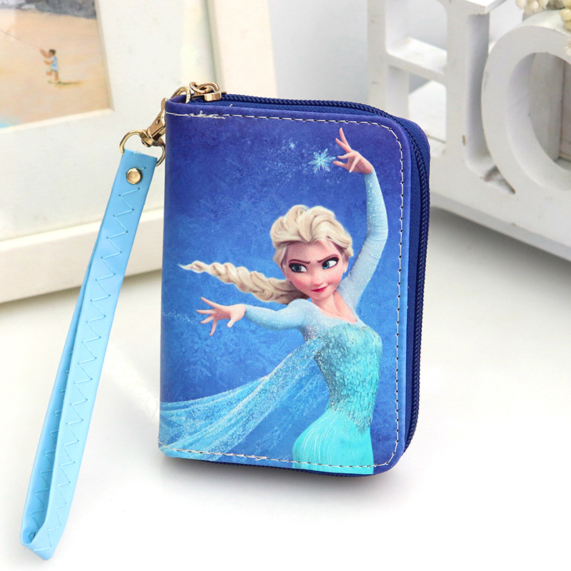A generation of spot ins small fresh Japanese and Korean trend cartoon princess children's girls short portable coin purse