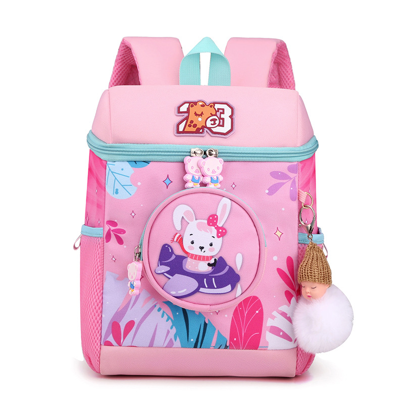 New Children's Bag Cartoon Printed Kindergarten Schoolbag Cute Casual Baby Backpack Lightweight Small Backpack