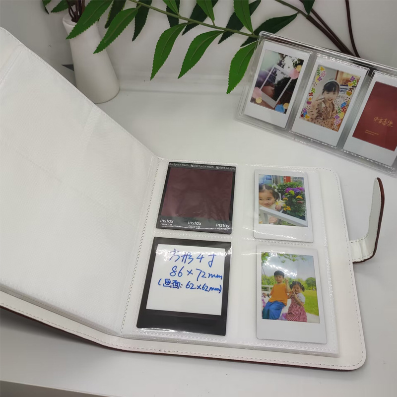 In stock Polaroid universal PU288 square photo bank card multi-functional large capacity photo album storage folder