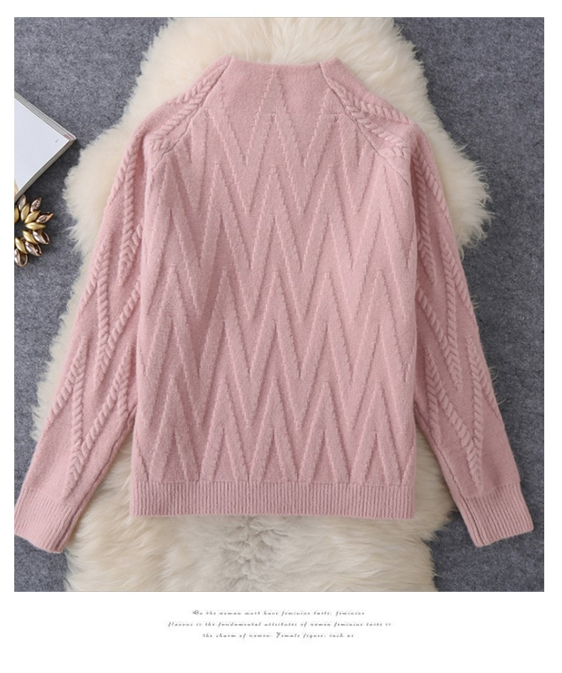 2023 Autumn New Korean style style socialite fashion Western style knitted wool wide-leg pants two-piece set suit_voghion.com
