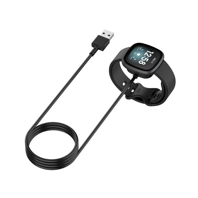 Applicable watch Fitbit versa4 magnetic charger smart watch Fitbit sense2 charging cable