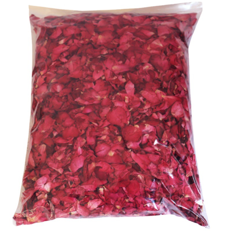 Yunnan factory wholesale rose dried petals SPA hot spring bath bath foot bath real petals 500 grams