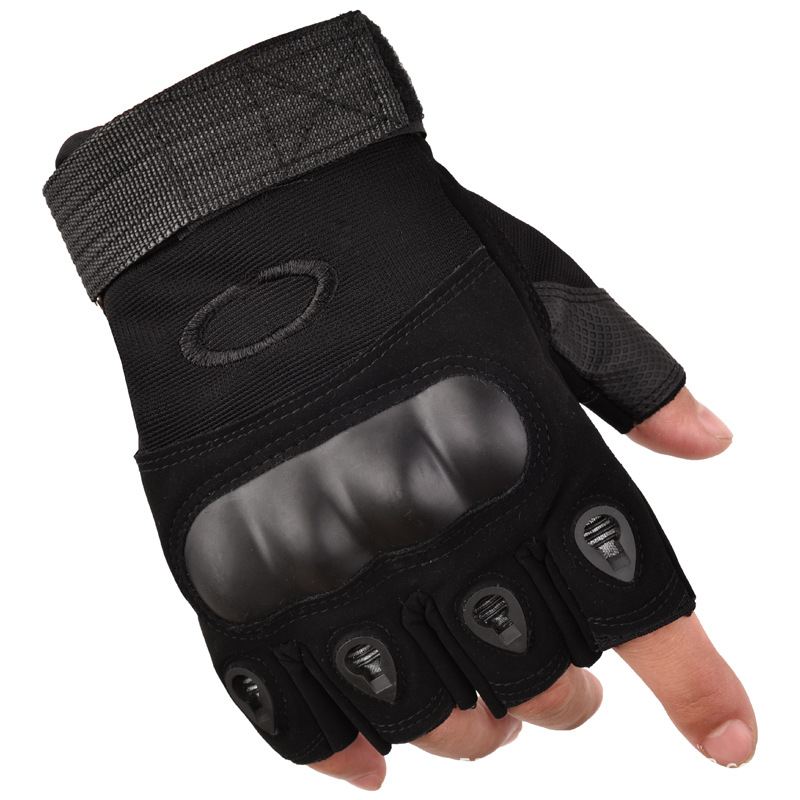 Sports gloves men's training Fitness Mountaineering outdoor Special Forces equipment self-defense fighting combat non-slip tactics half finger