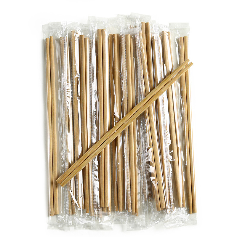 Disposable chopsticks wholesale source commercial take-out fast food packaging convenient health bamboo chopsticks independent packaging a whole bag