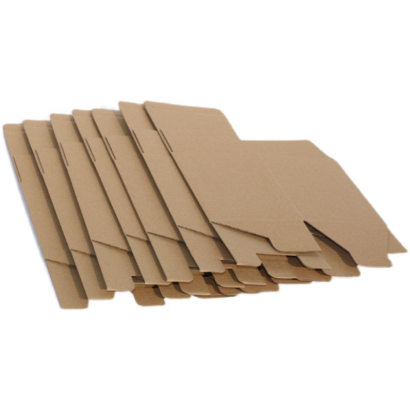 Below 110mm in length, three-layer special hard flap bottom box small carton wholesale small jewelry packaging corrugated carton
