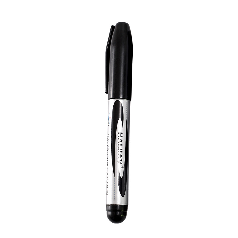 Oily Marker Pen Black Large Capacity Logistics Big Head Pen Warehouse Express Sign Pen Mark Marker Pen Wholesale