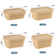Kraft paper box paper cover * 580 ml (168*120*45mm)