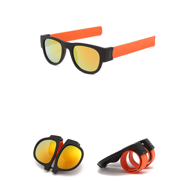 Snap Glasses Bracelet Glasses Folding Sunglasses New Unisex Glasses Fashion Sunglasses Driving Glasses