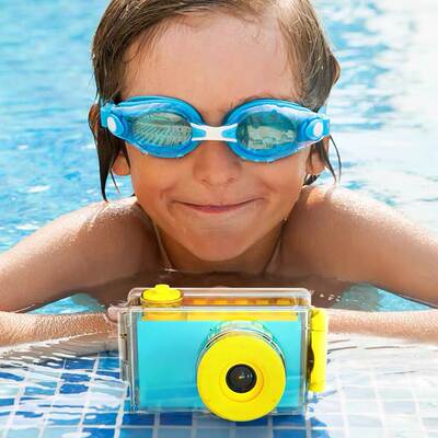 Children's Camera Mini Small SLR Digital HD Video Camera Baby Student Campus Sports Waterproof Photo Camera