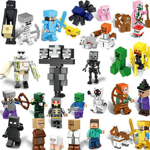 [Bags] XL03 04 World Series 29PCS Cross-border Foreign Trade Hot-selling Educational Assembled Building Blocks Toys