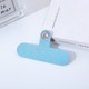 T-shaped with hole-light blue