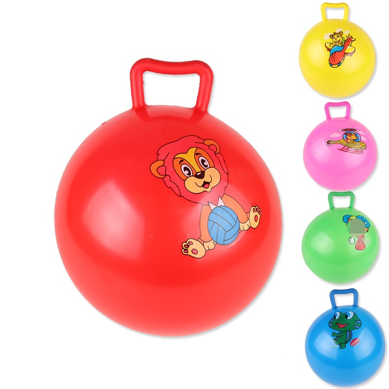 Special price children's inflatable toys children's handle ball cartoon pattern portable ball stall hot selling factory price wholesale