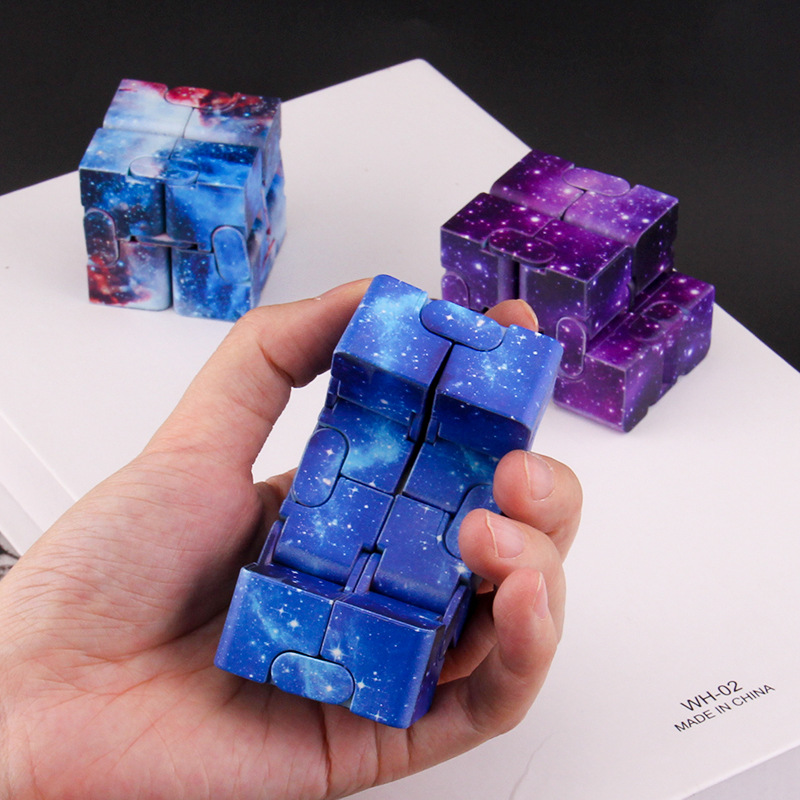 Cross-border Star Infinite Rubik's Cube Second-order Rubik's Cube Creative Flip Pocket Decompression Toy Handheld Decompression Toy