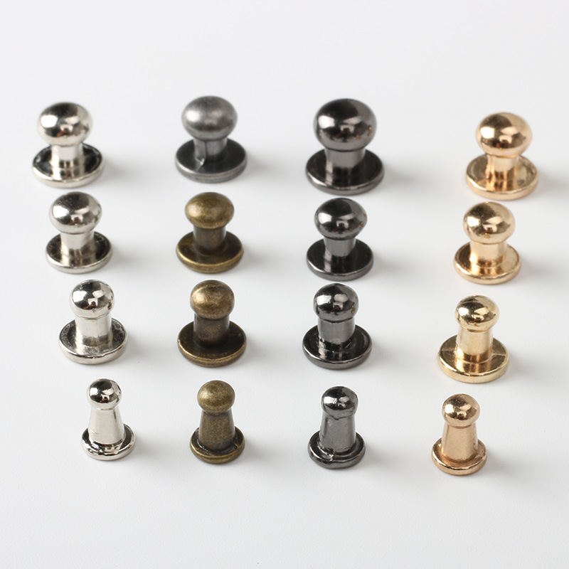 5mm factory discount clothing luggage hardware accessories pacifier nail pacifier buckle zinc alloy die-casting monk head Wholesale