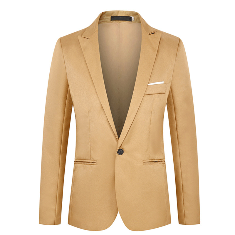 Amazon Foreign Trade men's casual suit men's Korean-style formal business suit small suit slim top coat