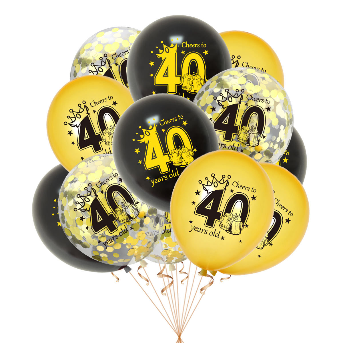 One-year-old party 18 30 40 50 60th birthday balloon anniversary party decoration Amazon