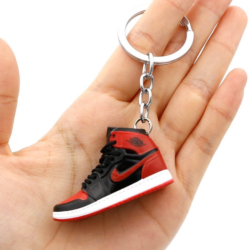 Aj1キーホルダー靴モデル置物かばんストラップアニメミニストラップinsクリエイティブバスケットボールフィギュアプレゼント|undefined