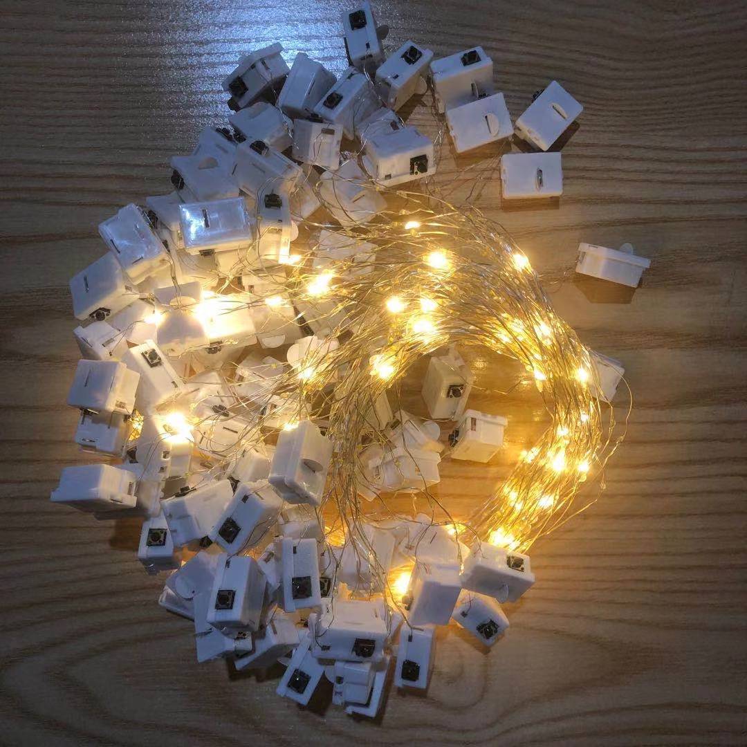 50cm 70cm 1 m 2 m luminous flash warm white lights string lights with cake bouquet decorative light string