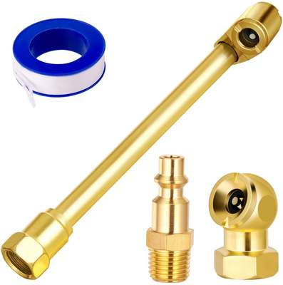 Supply 1/4NPT air nozzle, air Rod, copper quick connect 4-piece set