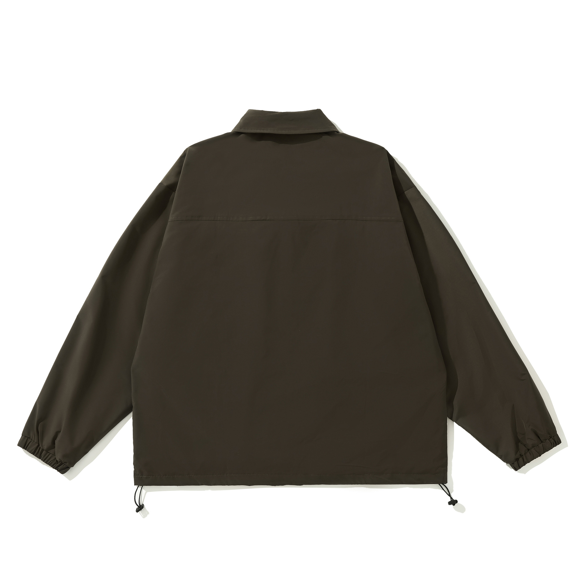 Wuhang spring clothing Japanese retro workwear lapel multi-pocket loose jacket zipper casual jacket wt1130.