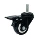 Black gold diamond caster light pvc polyurethane double bearing 1.5-inch 2-inch 2.5-inch directional Universal wheel furniture wheel
