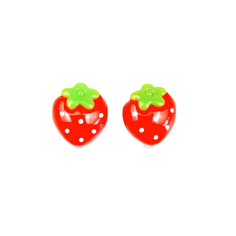 Korean version of cute children's ear clip cartoon no ear hole earrings painless ear false earrings Manufacturers 2 yuan Shop Wholesale