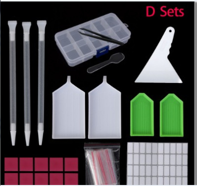 DIY Diamond drawing tool drill pen elbow set combination new foreign trade sticky drill cross stitch tool nail pen
