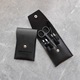 Black 6-piece leather case