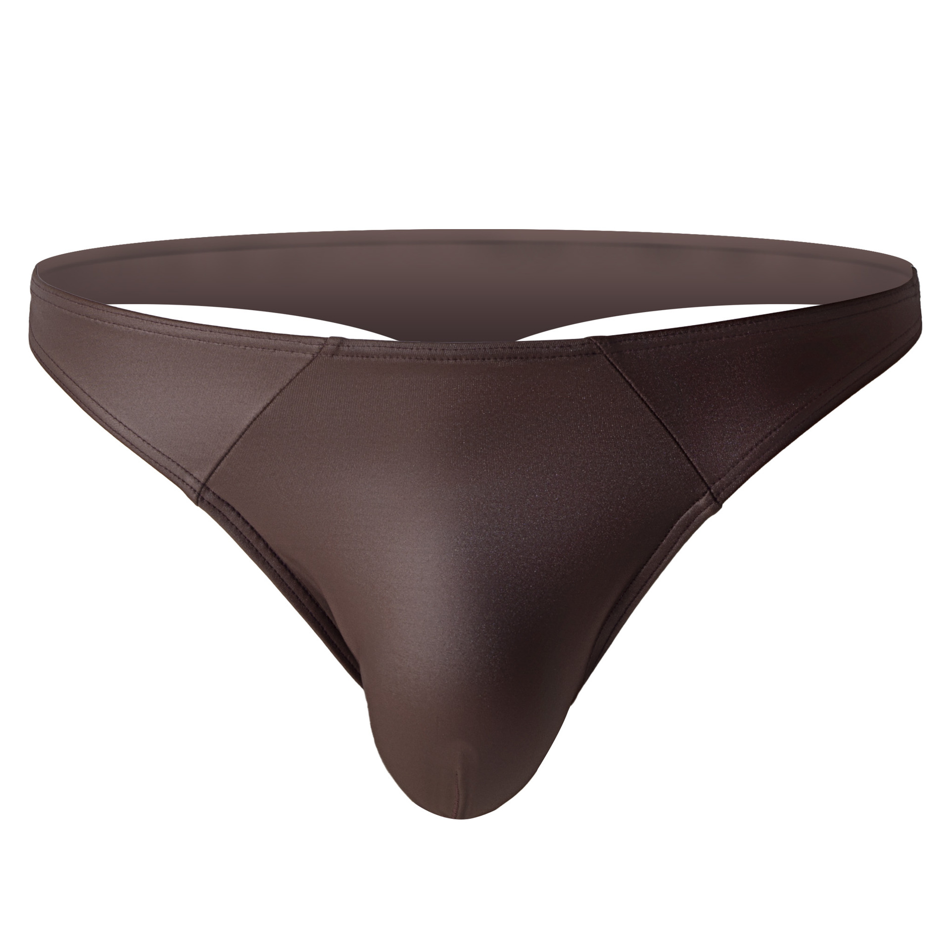 Wholesale men's sexy underwear sexy leather thong transparent low waist T-shaped pants performance flirting big hanging adult underwear