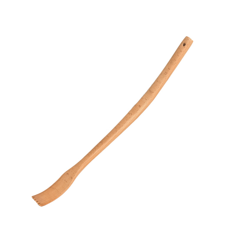 Household tickling wooden long handle does not ask for help solid wood back scratching device back massage old man Music tickling device wholesale